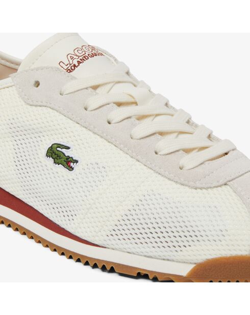Zapatillas Roland-Garros Edition Club-Low blanquecino y chicle