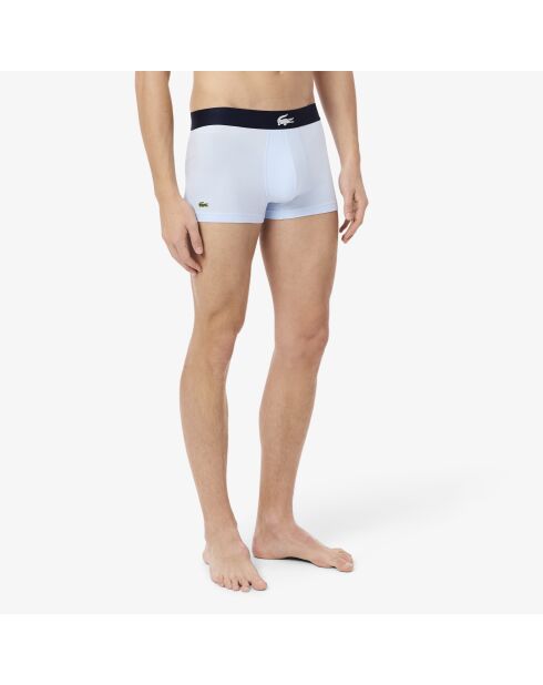 Lot de 3 boxers courts coton stretch gitane/ruisseau/marine