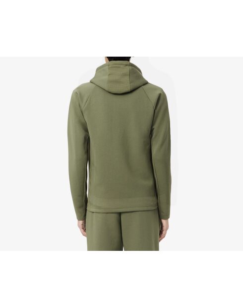 Giacca sportiva traspirante color kaki