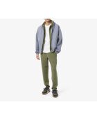 Giacca sportiva traspirante color kaki