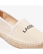 Cremefarbene Espadrilles von Uhabia