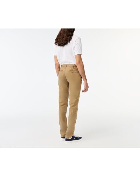 Slim fit chinobroek van stretchkatoen met leeuwenpasvorm