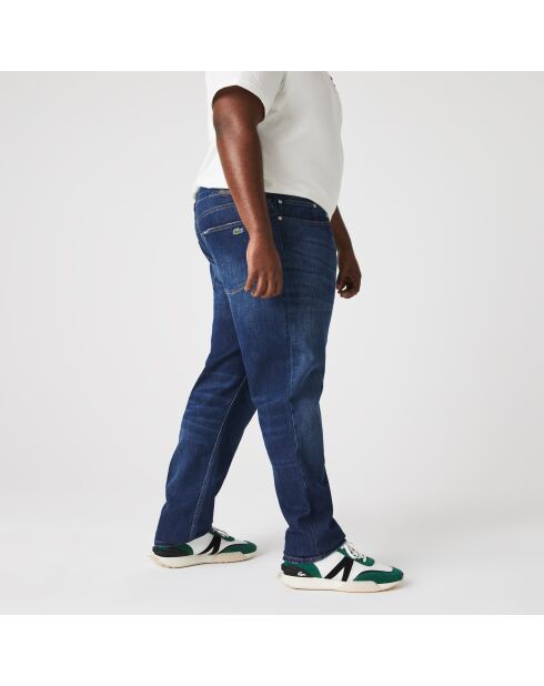 Slim-Fit-Jeans aus Baumwolle mit tiefem, mittelhohem Stretch-Denim