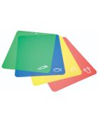 Tapis de découpe flexibles multicolore - 38x32.5x0.2 cm