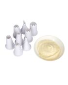 Ensemble de douilles en plastique Sweetly Does It avec 8 embouts blanc - 44.6x30.6x4.6 cm