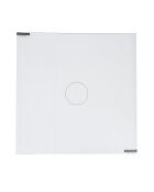 Tapis de glaçage en PVC à mesurer et à dérouler blanc - 3.5x3.5x50 cm