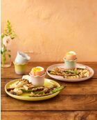 Coquetiers Big love excellent lot de 4 multicolores - 11.2x11.2x5.2 cm