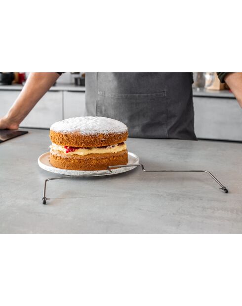 Sweetly Does It zilveren taartsnijdraad - 39,5x0,8x17 cm