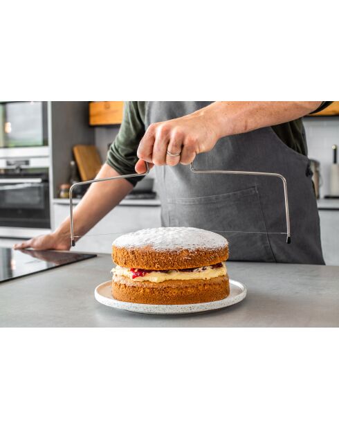 Sweetly Does It zilveren taartsnijdraad - 39,5x0,8x17 cm