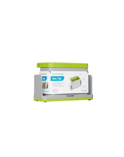 Grauer Waschbeckenschrank - 9,3 x 19,5 x 12 cm