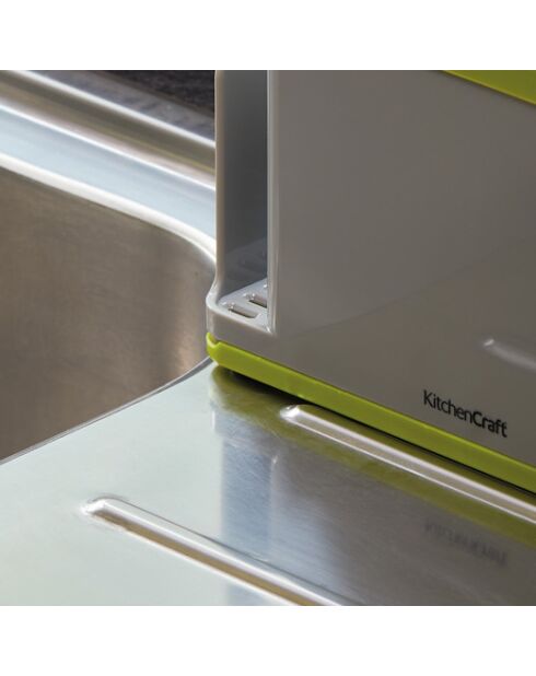 Grauer Waschbeckenschrank - 9,3 x 19,5 x 12 cm