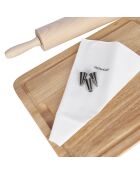 Kit de glaçage 28 pièces argenté - 24x10x3 cm