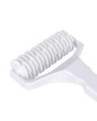 Rouleau à pâtisserie blanc à treillis – 12,4x20x3,9 cm