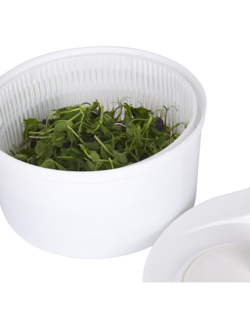 Witte slacentrifuge - 22,5x22,5x15,7 cm