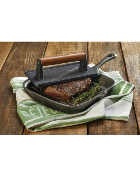 Griglia in ghisa nera - 20,8x11x6,5 cm