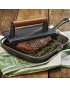 Griglia in ghisa nera - 20,8x11x6,5 cm