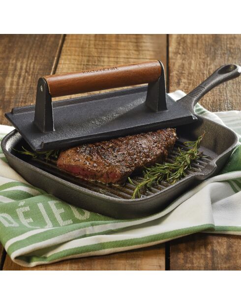 Griglia in ghisa nera - 20,8x11x6,5 cm