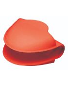 Roter Silikon-Ofenhandschuh - 17,5 x 14 x 5 cm