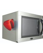 Roter Silikon-Ofenhandschuh - 17,5 x 14 x 5 cm