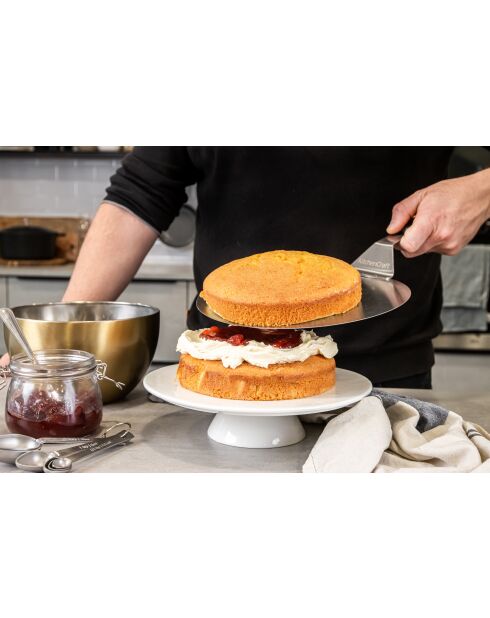 Pala plateada para tartas Sweetly Does It, 43,5 x 25,5 x 7 cm
