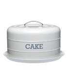 Caja para tartas curva gris francesa - 29x29x17 cm