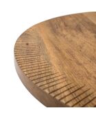 FSC-gecertificeerde multifunctionele houten plank - 48x48x2 cm