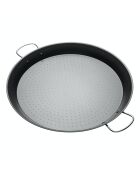 Poêle à paella méditerranéenne World of Flavours noir - 55.1x46x5 cm