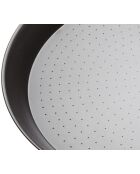 Poêle à paella méditerranéenne World of Flavours noir - 55.1x46x5 cm