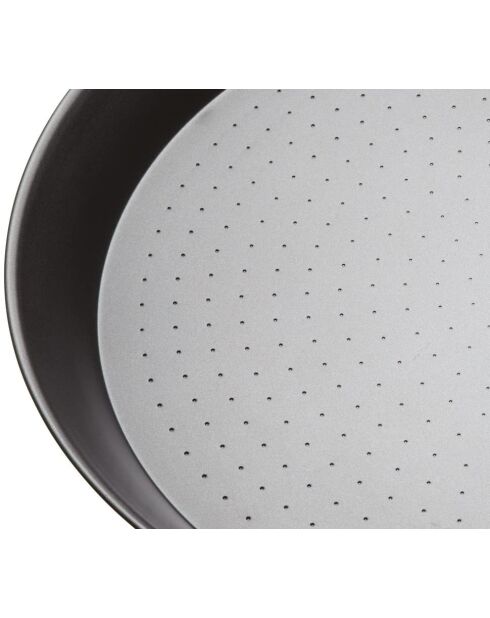 Poêle à paella méditerranéenne World of Flavours noir - 55.1x46x5 cm