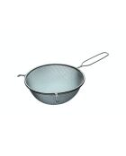 Setaccio tondo in scatola in argento - 39,5x20x6 cm