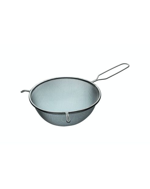 Setaccio tondo in scatola in argento - 39,5x20x6 cm