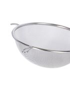 Setaccio tondo in scatola in argento - 39,5x20x6 cm