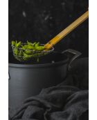 World of Flavours oosterse bamboeschimmer in hout - 12,5x12,5x33 cm