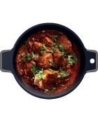 Plato de aluminio para microondas - 20x26x9 cm