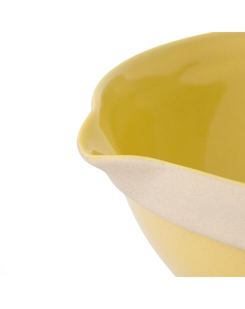 Bol mélangeur Big love everyday jaune moucheté - 23.2x22.4x 9.5 cm
