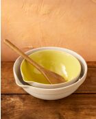 Bol mélangeur Big love everyday jaune moucheté - 23.2x22.4x 9.5 cm