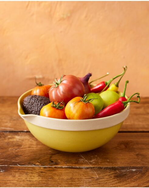 Bol mélangeur Big love everyday jaune moucheté - 23.2x22.4x 9.5 cm