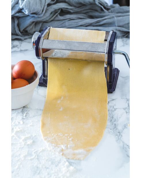 Macchina per pasta «World of Flavors», blu — 20x34x25 cm