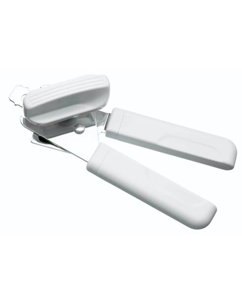 Ouvre-boîte robuste blanc - 5.3x5.4x 18.4 cm