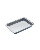 Plat à rôtir antiadhésif gris 37,5 cmx25 cm - 37.5x25x4.5 cm