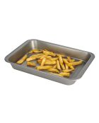 Plat à rôtir antiadhésif gris 37,5 cmx25 cm - 37.5x25x4.5 cm