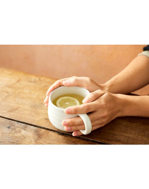 Tasse Big Love Cosy Cuppa blanche - 13x10x7 cm