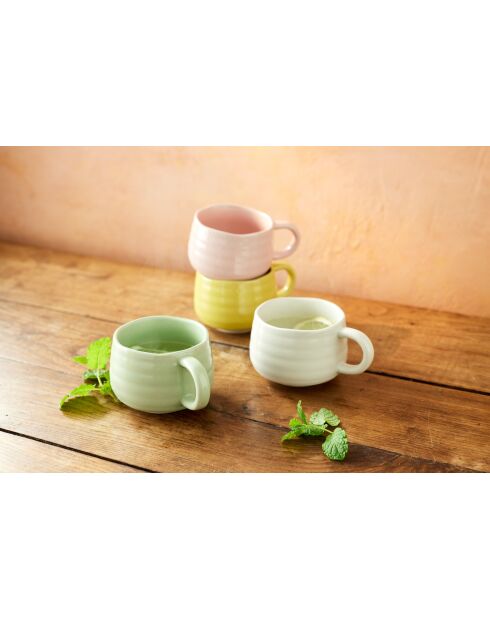 Tasse Big Love Cosy Cuppa blanche - 13x10x7 cm