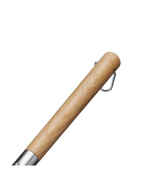 Pelle à pizza traditionnelle italienne « World of Flavours », argenté – 63x30,7x3 cm