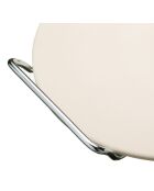 Pizzastein aus Gusseisen 27 cm, schwarzer Stahl - 30x28x0,5 cm