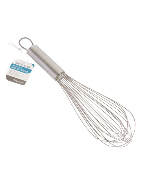 Zilveren ballonzweep met elf draden - 34x9x8 cm