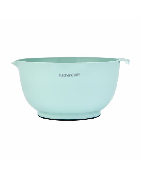 Set van 12 stuks voor het mengen en meten van groen/blauw - 24x29x14 cm