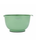 Set van 12 stuks voor het mengen en meten van groen/blauw - 24x29x14 cm