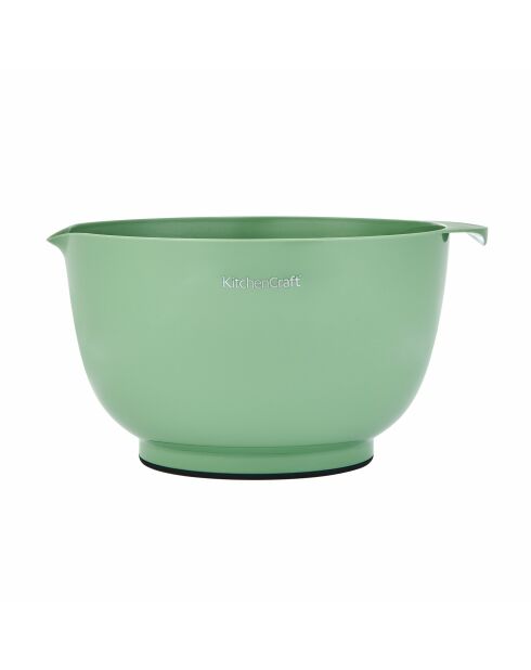 Set van 12 stuks voor het mengen en meten van groen/blauw - 24x29x14 cm