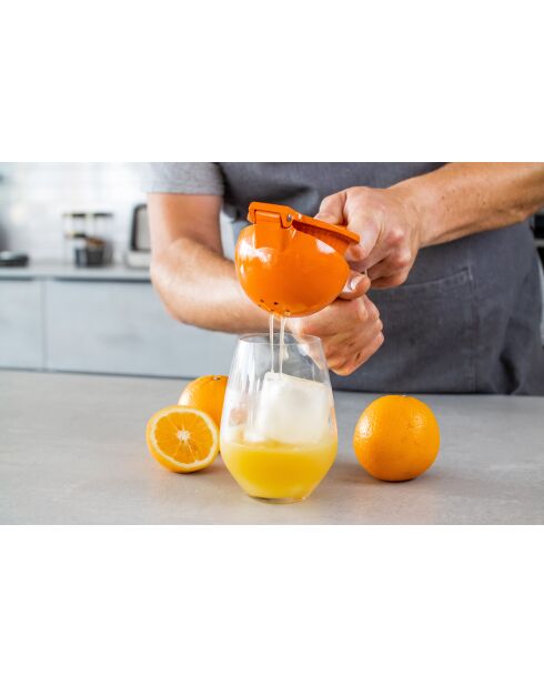 Presse-oranges orange - 9x23x7 cm
